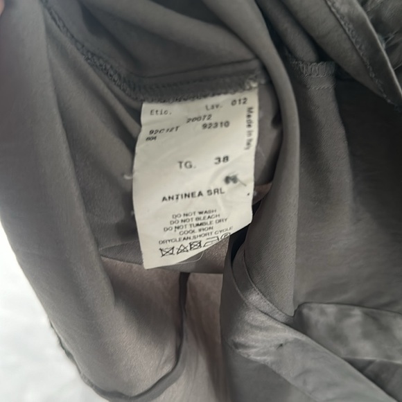 Emporio Armani | Silk Tie Neck Button down blouse - Picture 4 of 5